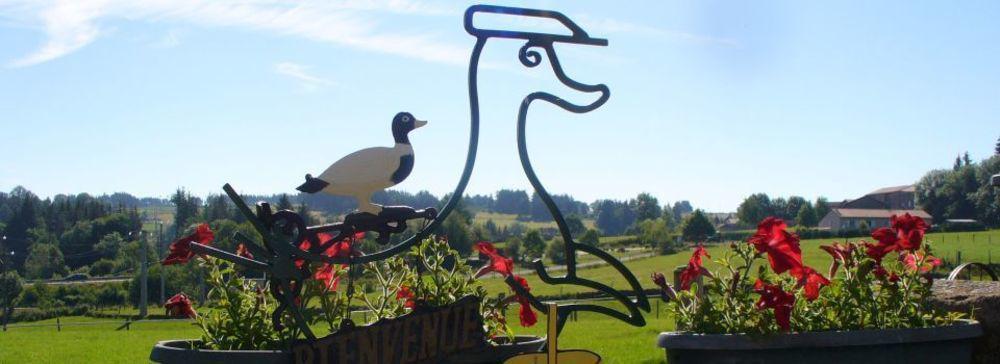 Les Roulottes De La Ferme Des Chanaux Saint-Julien-d'Ance Buitenkant foto